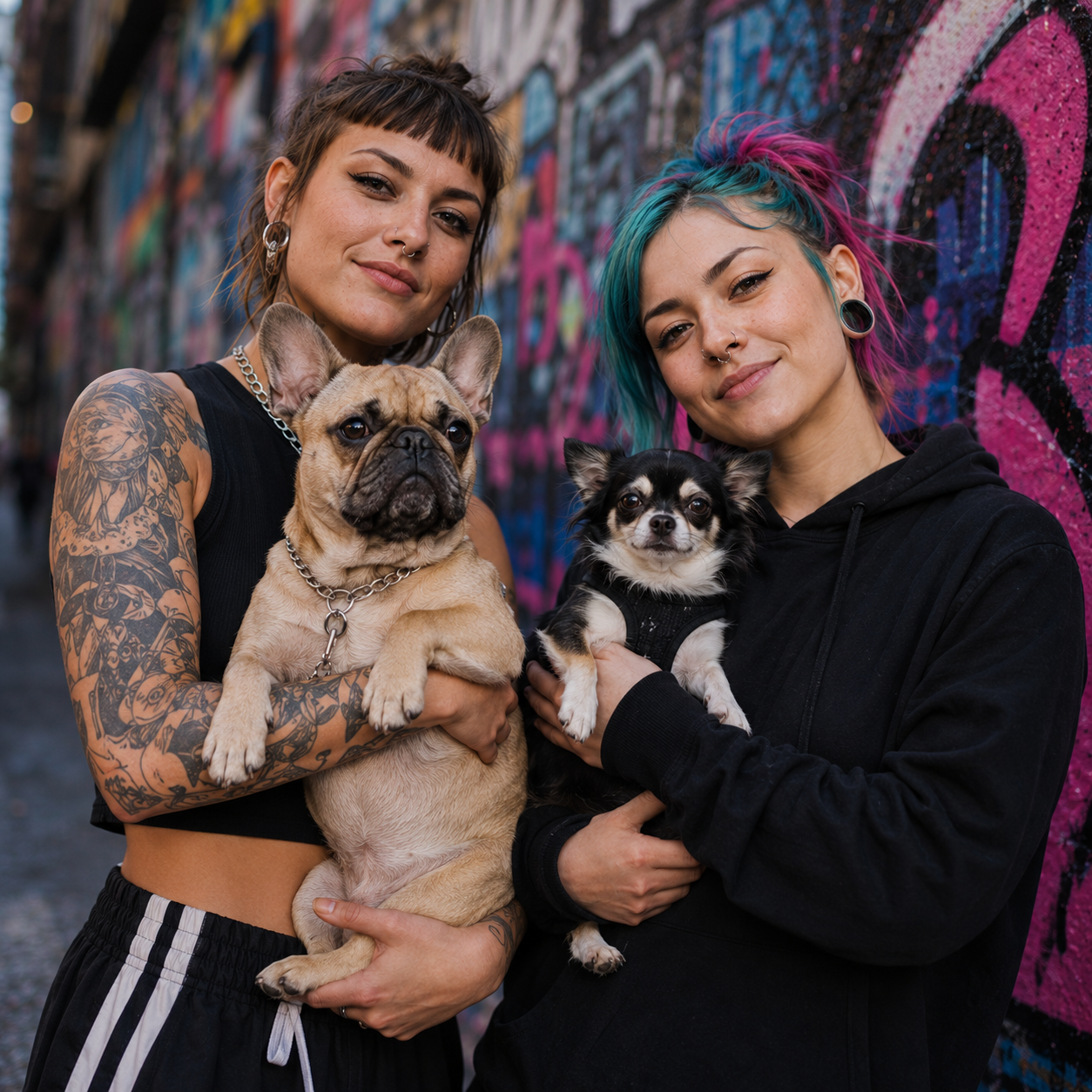 Mira & Lea · Nox & Pixi